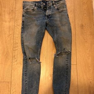 Blue Jack and Jones Skinny Jeans